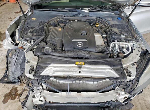 55SWF4JB9GU113505 2016 MERCEDES-BENZ C Silver Вид задньої частини салону