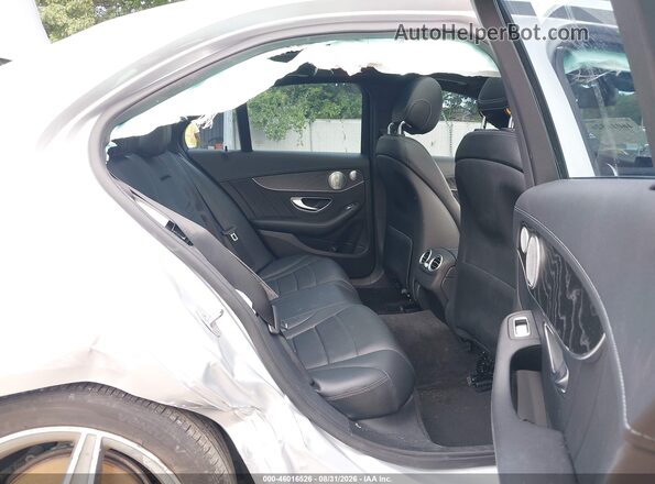 55SWF4JB9GU173364 2016 MERCEDES-BENZ C-CLASS Silver VIN կոդի պիտակի տեսք