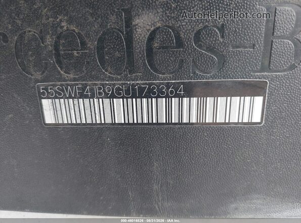 55SWF4JB9GU173364 2016 MERCEDES-BENZ C-CLASS Silver 