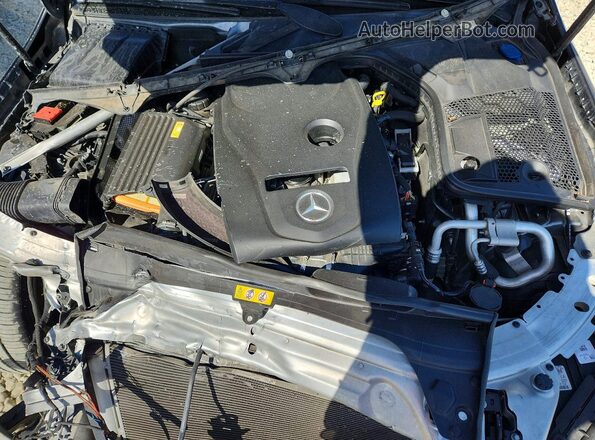 55SWF4JBXHU205000 2017 MERCEDES-BENZ C Gray Вид задньої частини салону