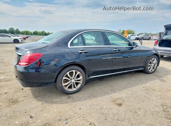 55SWF4KB1HU198260 2017 MERCEDES-BENZ C Black Delantero derecho