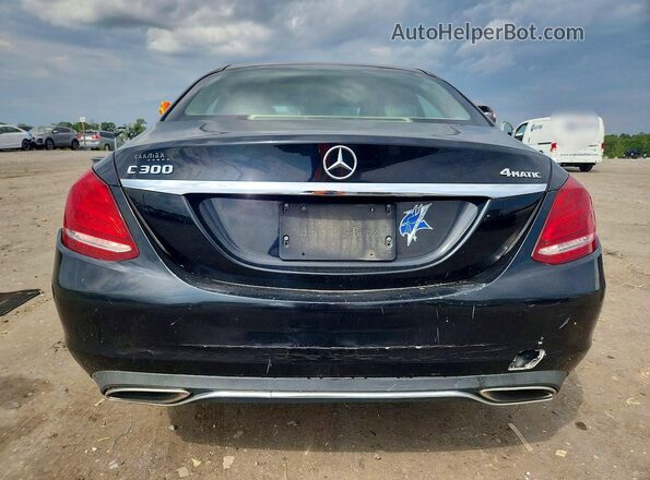 55SWF4KB1HU198260 2017 MERCEDES-BENZ C Black Vista interior delantera