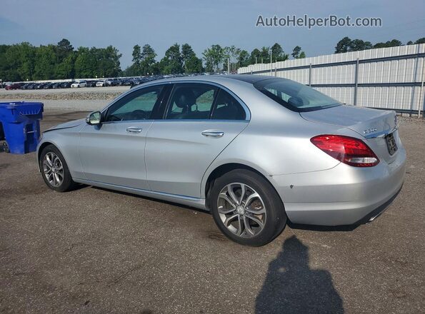 55SWF4KB2HU207368 2017 MERCEDES-BENZ C Silver Հետևի ձախ