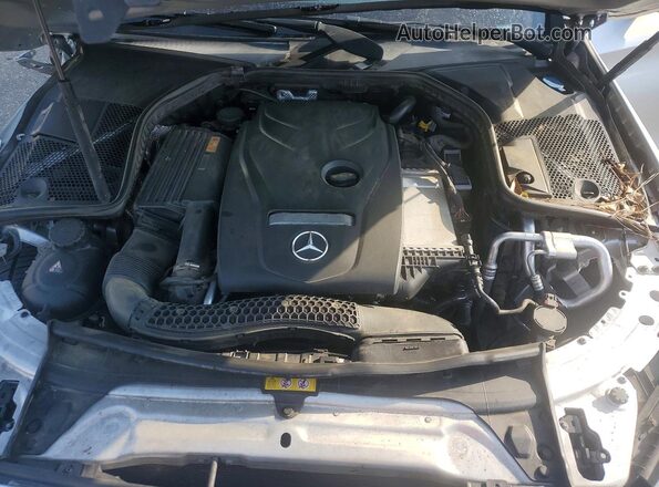 55SWF4KB2HU207368 2017 MERCEDES-BENZ C Silver Սալոնի հետևի տեսք