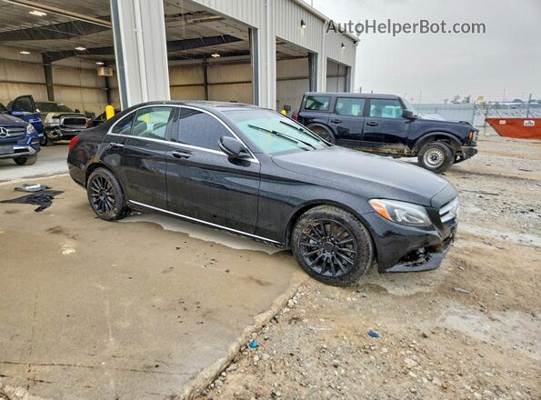 55SWF4KB5GU177281 2016 MERCEDES-BENZ C Black Front right