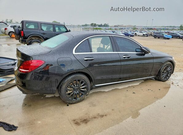 55SWF4KB5GU177281 2016 MERCEDES-BENZ C Black Rear right