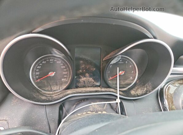 55SWF4KB5GU177281 2016 MERCEDES-BENZ C Black Instrument cluster view