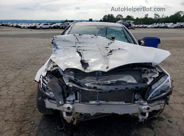 55SWF4KB6JU271578 2018 MERCEDES-BENZ C White წინა ხედი
