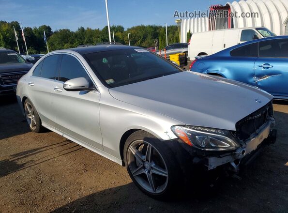 55SWF4KB7GU175855 2016 MERCEDES-BENZ C Silver Առջևի աջ