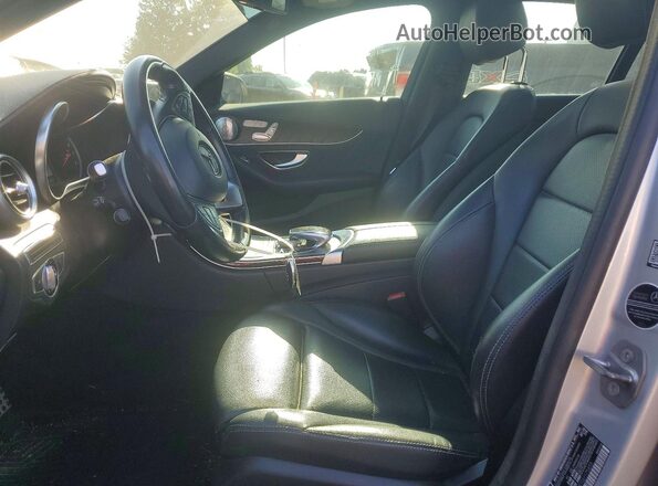 55SWF4KB7GU175855 2016 MERCEDES-BENZ C Silver Սալոնի դիմացի տեսք