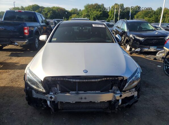 55SWF4KB7GU175855 2016 MERCEDES-BENZ C Silver Դիմացի տեսք