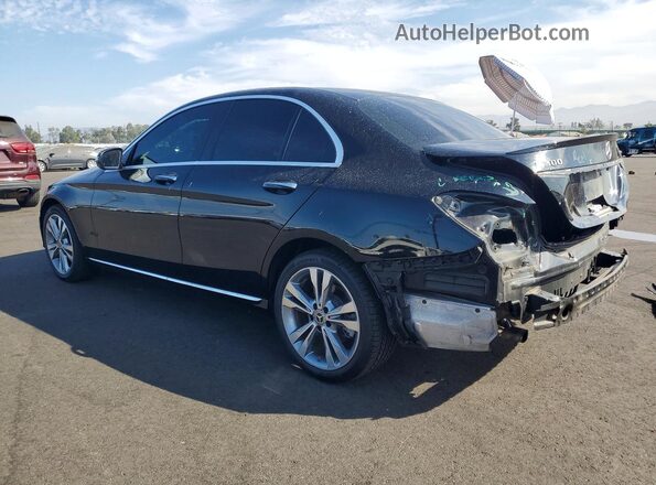 55SWF4KB7JU236256 2018 MERCEDES-BENZ C Black Rear left