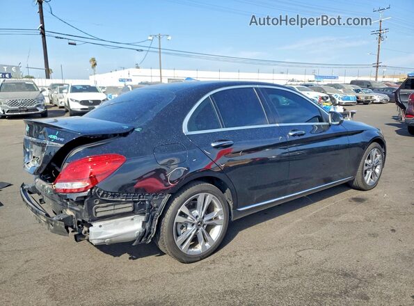 55SWF4KB7JU236256 2018 MERCEDES-BENZ C Black Rear right