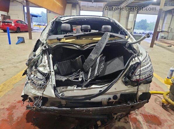 55SWF4KBXHU179805 2017 MERCEDES-BENZ C Silver Вид ззаду
