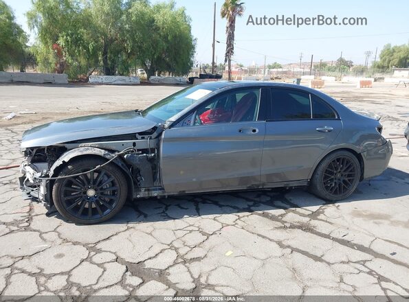 55SWF6EB0HU186110 2017 MERCEDES-BENZ AMG C 43 Gray 
