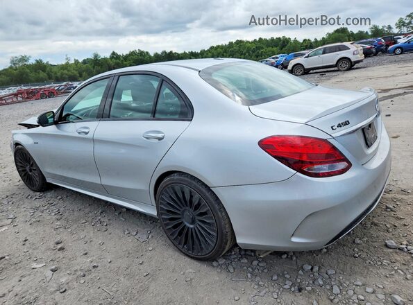 55SWF6EB4GU112476 2016 MERCEDES-BENZ C Silver უკანა მარცხენა