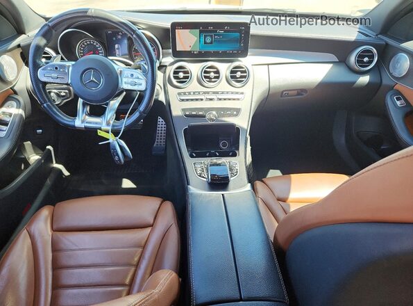 55SWF6EB4KU292129 2019 MERCEDES-BENZ C Белый Вид панели приборов