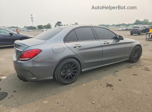 55SWF6EB4LU325003 2020 MERCEDES-BENZ C Gray Tył prawy