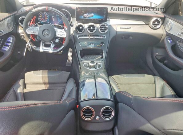 55SWF6EBXLU331811 2020 MERCEDES-BENZ C Серебряный Вид панели приборов