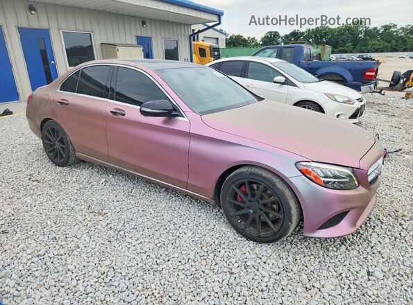 55SWF8DB0KU310333 2019 MERCEDES-BENZ C Two Tone Առջևի աջ