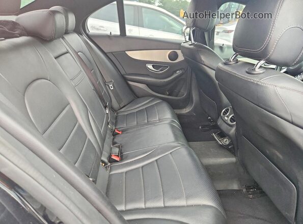 55SWF8DB0KU310333 2019 MERCEDES-BENZ C Two Tone Հետևի նստատեղերի տեսք