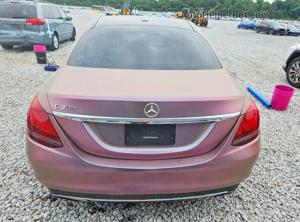 55SWF8DB0KU310333 2019 MERCEDES-BENZ C Two Tone Հետևի տեսք