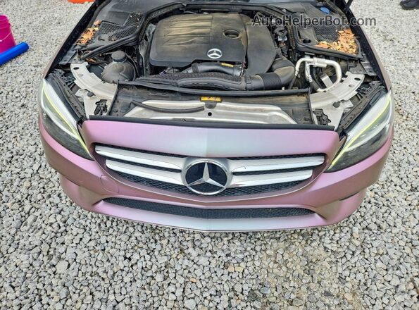 55SWF8DB0KU310333 2019 MERCEDES-BENZ C Two Tone Սալոնի հետևի տեսք