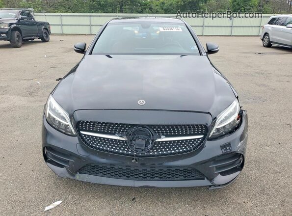 55SWF8DB0KU316911 2019 MERCEDES-BENZ C Black Vista frontal