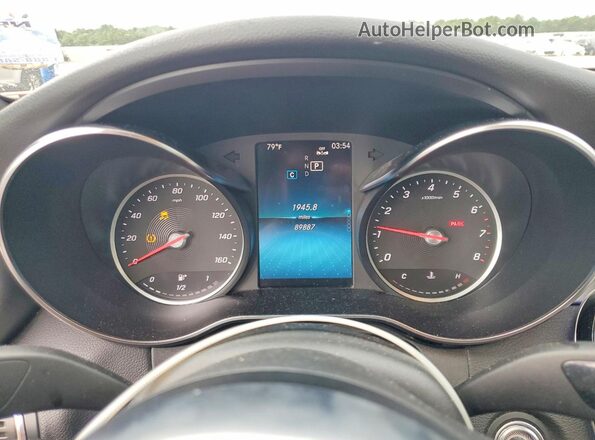 55SWF8DB0KU316911 2019 MERCEDES-BENZ C Black Vista del cuadro de instrumentos