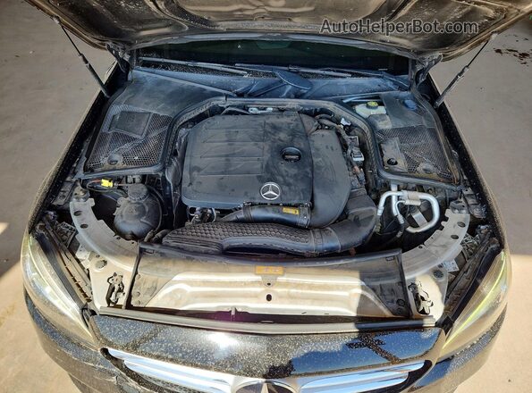 55SWF8DB1KU289136 2019 MERCEDES-BENZ C Black Widok wnętrza z tyłu