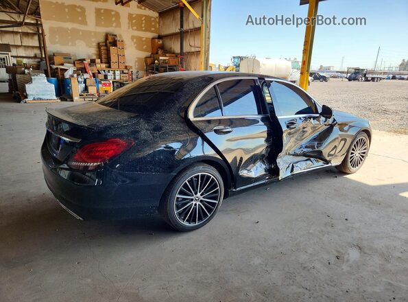 55SWF8DB1KU289136 2019 MERCEDES-BENZ C Black Tył prawy