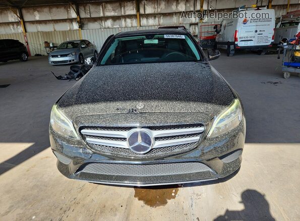 55SWF8DB1KU289136 2019 MERCEDES-BENZ C Black Widok z przodu