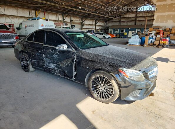 55SWF8DB1KU289136 2019 MERCEDES-BENZ C Black Przód prawy