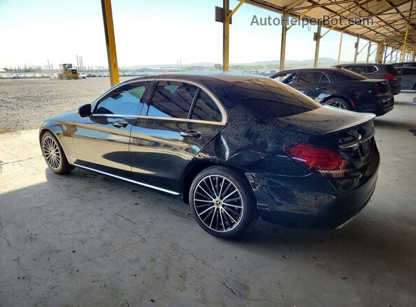55SWF8DB1KU289136 2019 MERCEDES-BENZ C Black Tył lewy