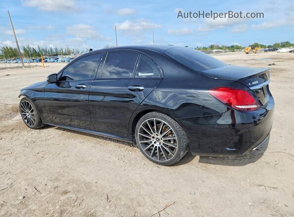 55SWF8DB2KU292403 2019 MERCEDES-BENZ C Blue Задня ліва чверть