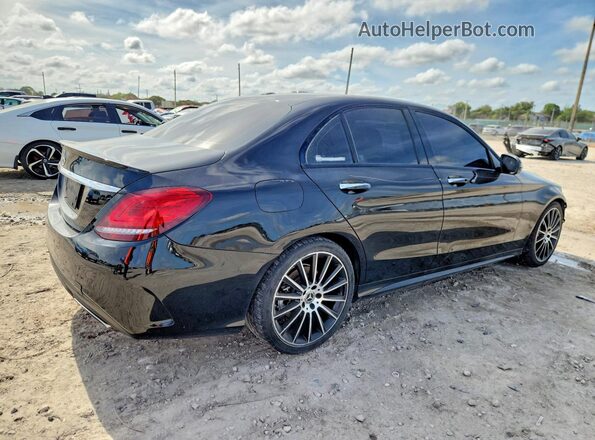 55SWF8DB2KU292403 2019 MERCEDES-BENZ C Blue Задня права чверть