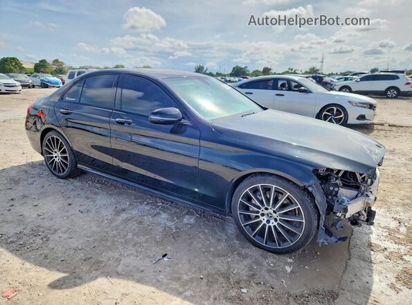 55SWF8DB2KU292403 2019 MERCEDES-BENZ C Blue Передня права чверть