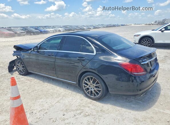 55SWF8DB6KU301443 2019 MERCEDES-BENZ C Black Հետևի ձախ
