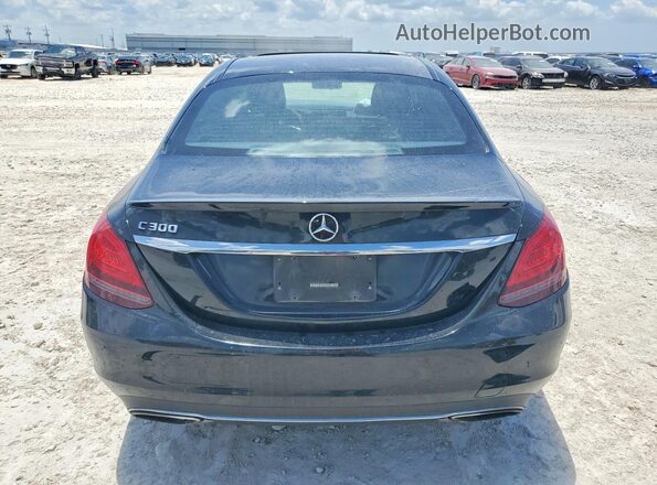 55SWF8DB6KU301443 2019 MERCEDES-BENZ C Black Հետևի տեսք