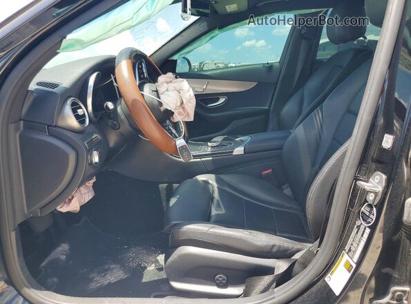 55SWF8DB6KU301443 2019 MERCEDES-BENZ C Black Սալոնի դիմացի տեսք