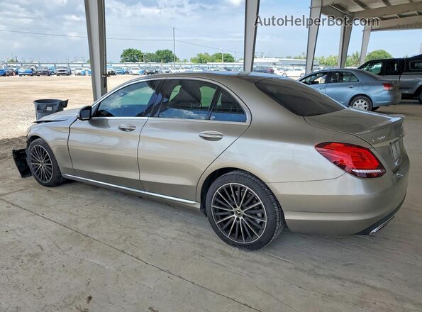 55SWF8DBXKU283125 2019 MERCEDES-BENZ C Silver Հետևի ձախ