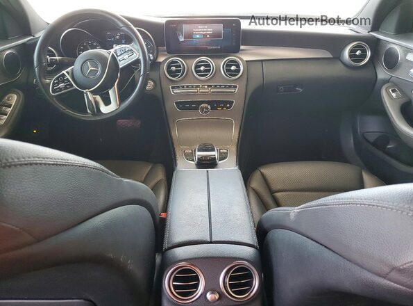 55SWF8DBXKU283125 2019 MERCEDES-BENZ C Silver Առջևի վահանակի տեսք