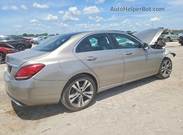 55SWF8EB2KU304662 2019 MERCEDES-BENZ C Tan Tył prawy