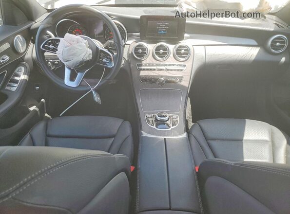 55SWF8EB2KU304662 2019 MERCEDES-BENZ C Tan Widok deski rozdzielczej