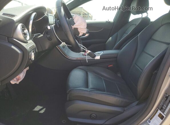 55SWF8EB2KU304662 2019 MERCEDES-BENZ C Tan Widok wnętrza z przodu