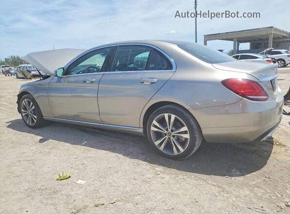 55SWF8EB2KU304662 2019 MERCEDES-BENZ C Tan Tył lewy