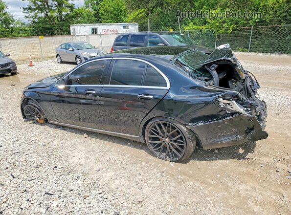 55SWF8EB3KU317808 2019 MERCEDES-BENZ C Black Tył lewy