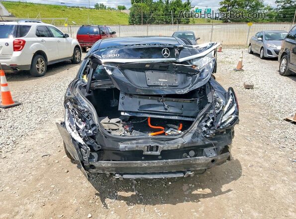 55SWF8EB3KU317808 2019 MERCEDES-BENZ C Black Widok z tyłu