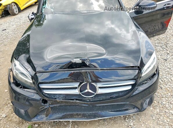55SWF8EB3KU317808 2019 MERCEDES-BENZ C Black Widok wnętrza z tyłu