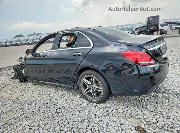 55SWF8EB9LU327874 2020 MERCEDES-BENZ C Black უკანა მარცხენა